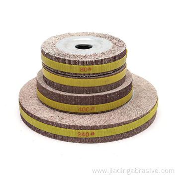 250mm abrasive sandpaper chuck flap wheels for polishing